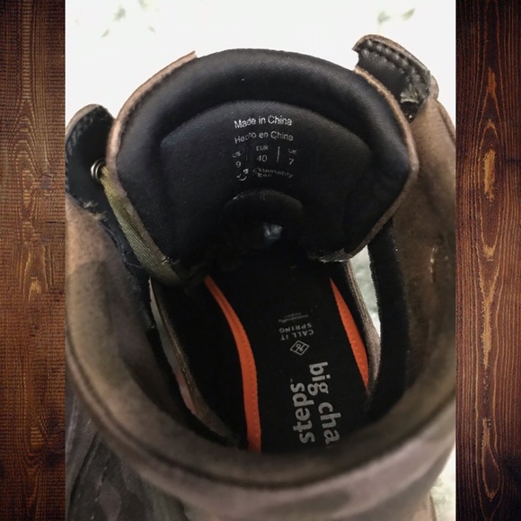 Call It Spring by ALDO lace up boots with light suede in camouflage - Picture 8 of 9